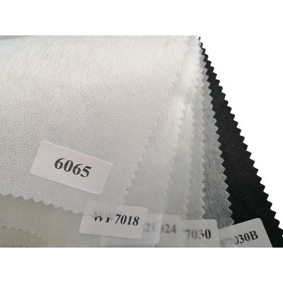 50% Polyester 50% Nylon Fusible Interlining Iron für GAOXIN 6018 Modekleidung