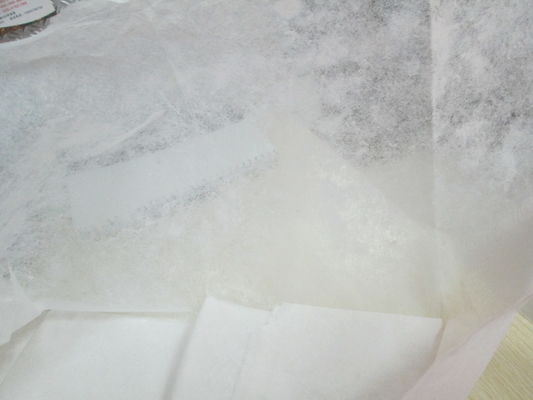 Zwischengeschirr Easy Tearaway Papier Stickstabilisator für Bekleidung Fusing Satin Stoff 100-152cm