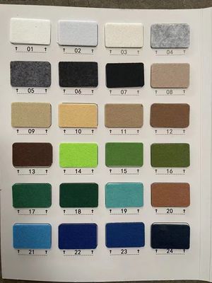 150gm Farbige 1mm-4mm Polyester Nadel Strichgewebe Gewebe Felt für die Auskleidung