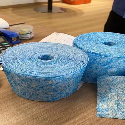 Schutzfiltermaterial Nichtgewebe aus geschmolzenem Gewebe mit gefärbtem Muster