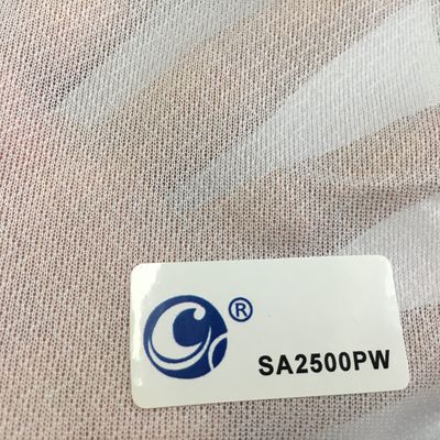 150 cm Breite Kreisförmiges Tricot Gewebt Fusible Zwischengeschirr für GAOXIN SA2500 in reinem Weiß