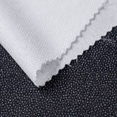 Warm schmelzende Klebebindung Erledige die Arbeit mit Grauem Kreis-Tricot Strick Interlining