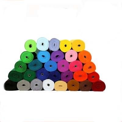 Farbenfrohe Weihnachtsbaum DIY Felt Nonwoven Stoff in 1mm-5mm Dicke mit Spunlace