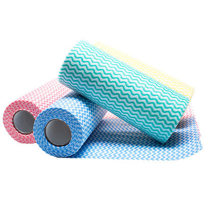 100% Polyester Spitze Gewebe Heimtextilien Breite 58/60 "Nicht gewebte Stoffrolle