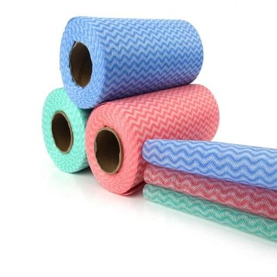 100% Polyester Spitze Gewebe Heimtextilien Breite 58/60 "Nicht gewebte Stoffrolle