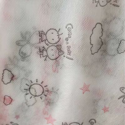 Nachhaltige Verpackungslösung Farbenfrohe gedruckte Nonwoven Roll mit 100% Polypropylen