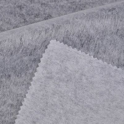 Gaoxin PA/PES Nichtgewebe Fusion Interlining für Bekleidung Doppelpunkt Schwarz Breite 90-200cm