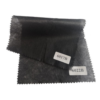 20-80GSM 100% Polyester-Doppelpunkte-Nichtgewebe mit Fusion-Zwischenverkleidung