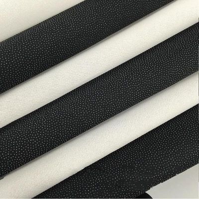 Nicht gewebte Satin-Zwischenlagen für Verpackungen, gestrickt in weiß schwarz grau