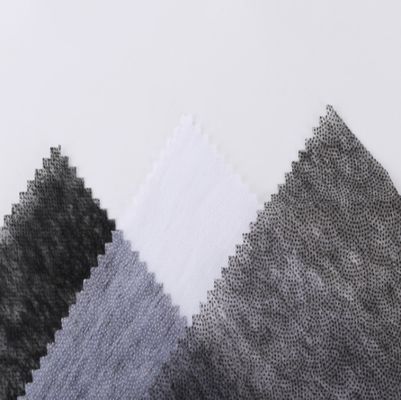 Nicht gewebte Satin-Zwischenlagen für Verpackungen, gestrickt in weiß schwarz grau